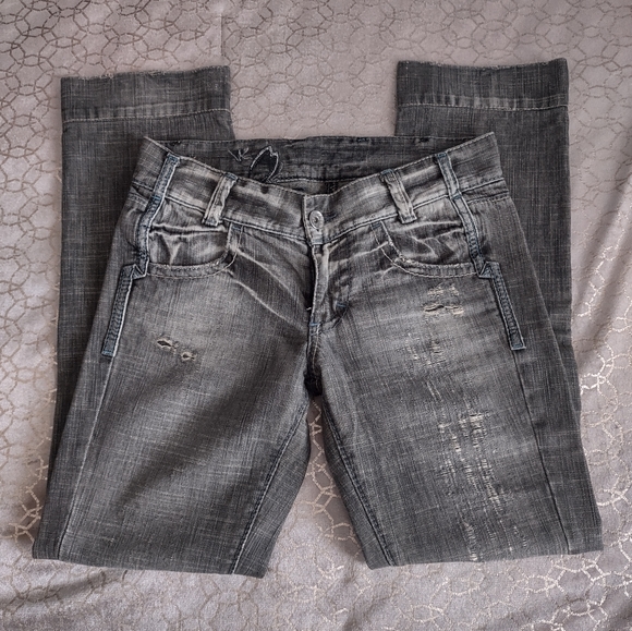 Miss Sixty 60 Vintage Embroidered Jeans - EUC - Picture 8 of 16